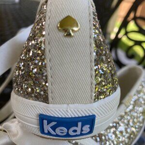 Kate Spade x Keds Crushed Glitter Sneakers